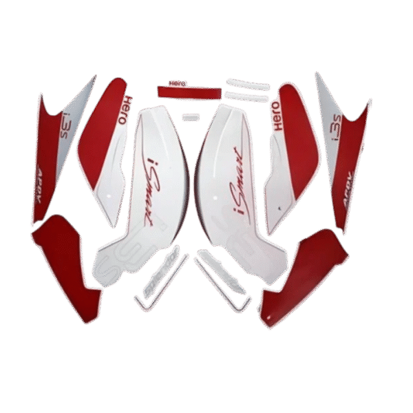 Splendor Tank Full Kit Sticker Sticker Kit Standard, Bike Body Decals, Tank Sticker Set