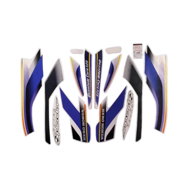 Hero Super Splendor Sticker Kit Standard, Bike Body Decals, Tank ...